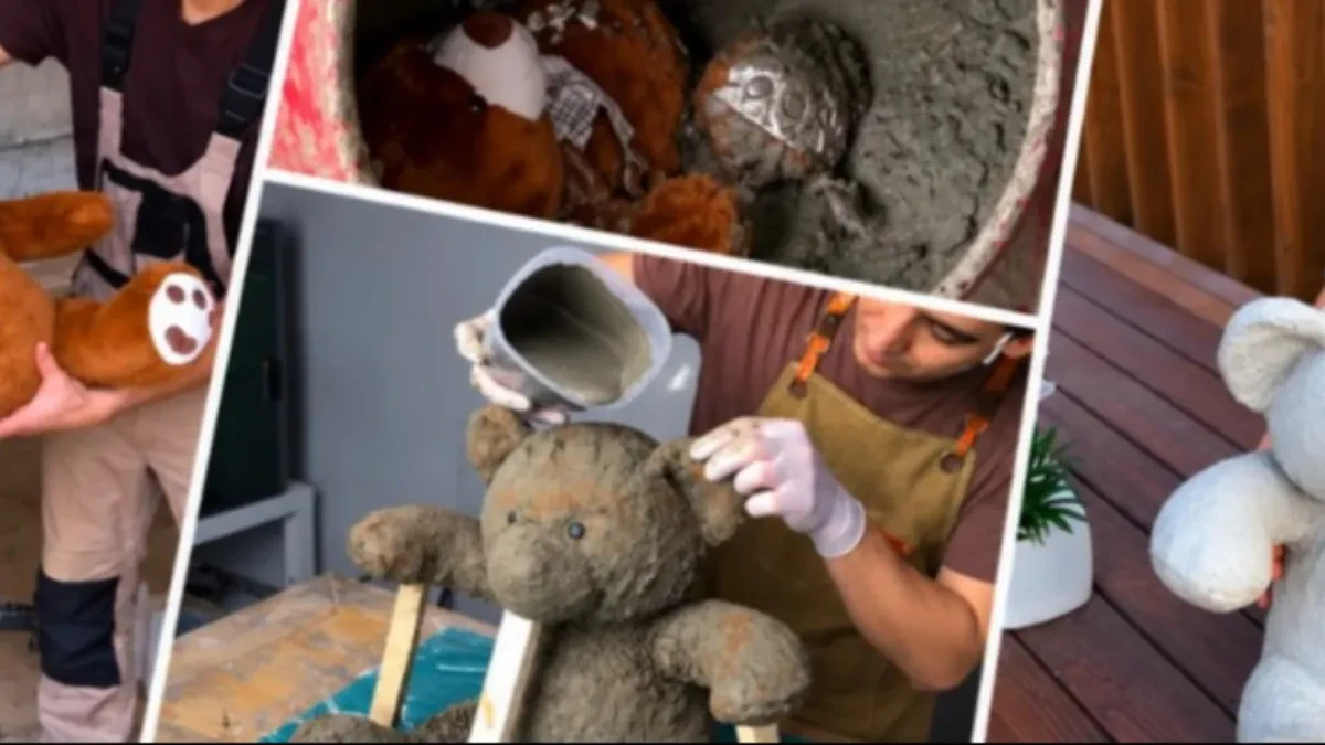 Pretvorio plišanog medu u roštilj! Ljudi ne veruju šta je napravio, snimak zapalio mreže