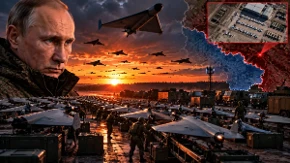 Rusi spremaju pakao sa neba?! Sateliti otkrili šta Putin gradi nadomak Ukrajine: Odatle bi moglo da poleće 100 dronova dnevno!