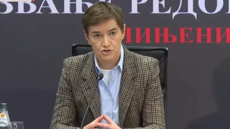 Brnabić: Borba za našu državnost, za naše institucije, a protiv terora, počinje