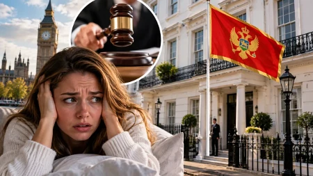 Crnogorska zastava joj uništila život?! Žena u Londonu završila na sudu zbog ambasade: „Drečava je, ne mogu da spavam!“