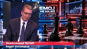 Vučić: Studentska lista rešila da van institucija rešava probleme