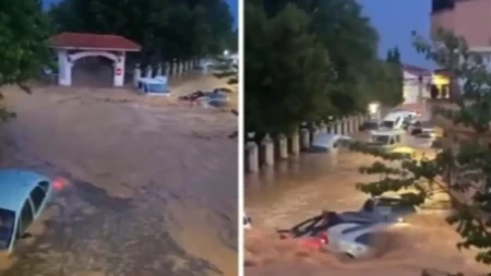 Bujica nosi automobile, ima mrtvih! Katastrofalno nevreme se sručilo
