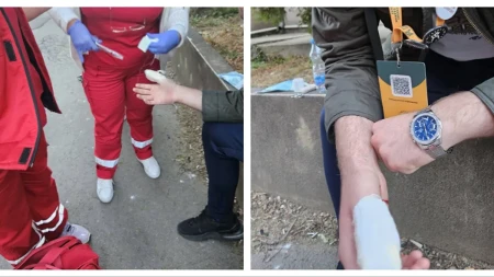 Aktivisti blokaderske liste došli čoveku na vrata, izbio je incident: Naučnik dobio udarac u glavu, zgrabio srp da se brani