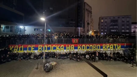 Delije Sever: Ekspresno vraćen grafit koji je prekrečen u Beogradu (FOTO)