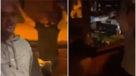 Snimci proslave Albanaca u Preševu nakon izbora u Srbiji