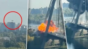 Putin bez milosti: Novi udar na Severni most u Kijevu (VIDEO)