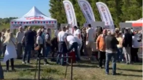 Aleksandar Vučić-Ujedinjena Srbija! Narodno okupljanje u Borči, Vizelj i jasna podrška