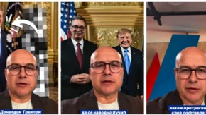 "Ne verujte u obmane blokadera" Vučević raskrinkao blokadersku laž o Trampu od kartona (VIDEO)