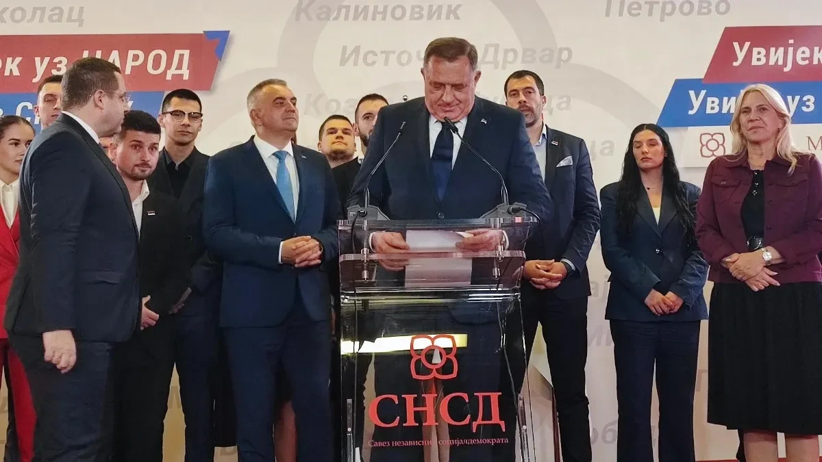 "Proglašavam pobedu SNSD na svim nivoima": Dodik se oglasio nakon izbora u BiH