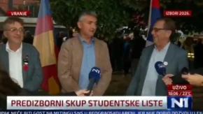 U Vranje - blamiranje: Srdanović se sramotio, slušalo ga 18 pristalica! (VIDEO) 