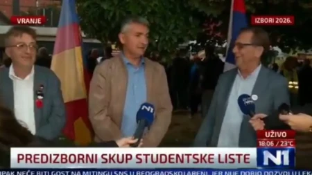 U Vranje - blamiranje: Srdanović se sramotio, slušalo ga 18 pristalica! (VIDEO) 