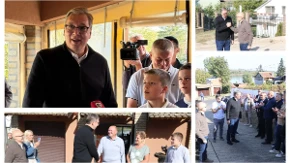 Vučić sa narodom kod Beočina: Kad je najteže, boriću se još jače!