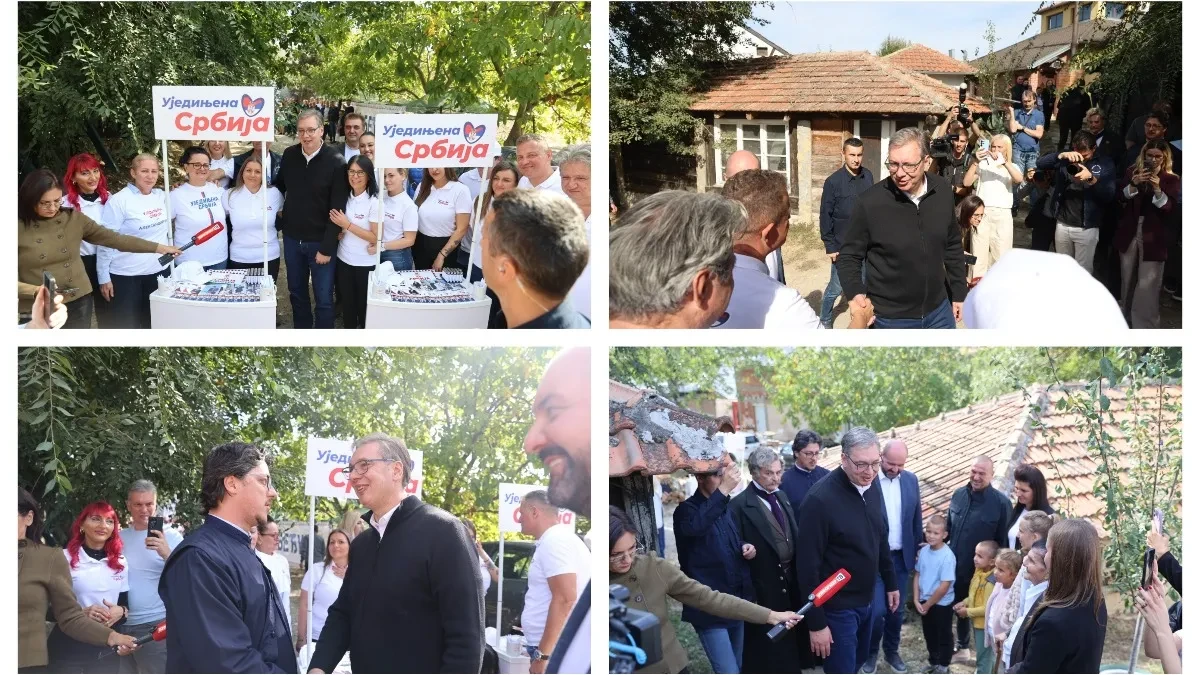 Vučić nastavlja borbu za Srbiju, obratio se u Sremskim Karlovcima: "Zašto mislite da je Nenad Čanak podržao blokadersku "Studentsku listu"?