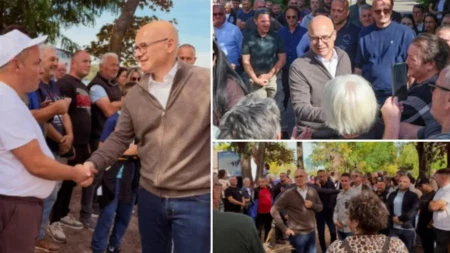 "Borimo se za svaki pedalj Srbije" Vučević u obilasku Banoštora, Petrovaradina i Karlovaca (FOTO)