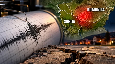 Jači zemljotres grunuo  blizu Srbije! Jako se treslo, nadležni hitno reagovali