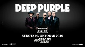 Ovog vikenda rok legende stižu u Beograd: Deep Purple u Beogradskoj arena 10. oktobra