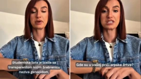 Blokaderi razvijali transparente o "genocidu", a narod se pita - gde su u vašoj priči srpske žrtve?