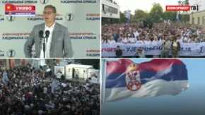 "Ako hoćete da se bavite politikom, napolje iz škola i sa fakulteta!" Vučić zagrmeo u Pančevu: Počeli su sa Severinom pa bi sad da im pevamo Tompsona! E pa neće moći!