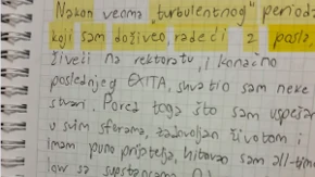 Prilikom sakupljanja dokaza o smrti studentkinje Milce Živković pronađen dnevnik blokadera: „Tokom blokada postali smo narkomančine“