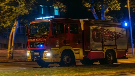 Horor kod Novog Sada: Izgoreo automobil, pored vozila pronađeno telo muškarca (VIDEO)