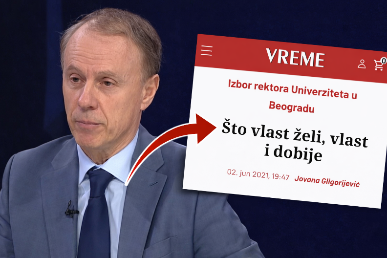 PREDSTAVILI GA KAO ČOVEKA VLASTI Pogledajte kako su blokaderi 2021. pisali o rektoru Đokiću (FOTO)