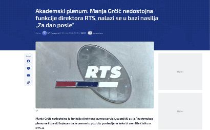 BLOKADERI PRIZNALI! Napravili su listu za odstrel ljudi!