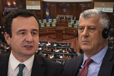 KURTIJEVA VLADA USVOJILA REZOLUCIJU O PODRŠCI OVK ZLOČINCIMA Predstavnici Srpske liste napustili salu