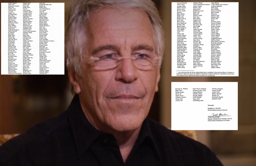 TRAMP, OBAMA, ZAKERBERG, GEJTS: Ovo je kompletna lista više od 300 poznatih u Epstinovim dosijeima