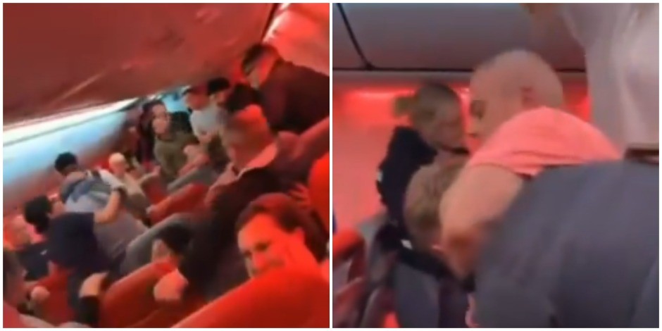 "SVI SU VIKALI I TUKLI SE, LJUDI SU PLAKALI, U AVIONU JE BILO DECE": Izbila masovna tuča, sedišta krvava, zubi leteli na sve strane! (VIDEO)