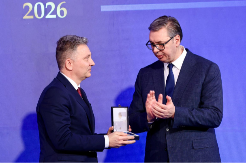 KANCELARIJA ZA INFORMACIONE TEHNOLOGIJE I ELEKTRONSKU UPRAVU DOBITNIK ZLATNE MEDALJE ZA ZASLUGE Odlikovanja povodom Sretenja, Dana državnosti Srbije