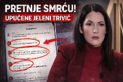 "MRTVA ČETNIČKA KU*VO" Jelena Trivić dobila jezive pretnje smrću zbog reakcije na Tomsponov ustašluk