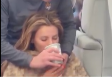 Jezive scene u avionu! Poznata manekenka se srušila i previjala od bolova zbog hrane koju mnogi vole!
