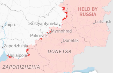 "KATASTROFA NA POMOLU", CRVENA UZBUNA U KIJEVU! Ruska vojska se probija, presudno mesto je pred padom!