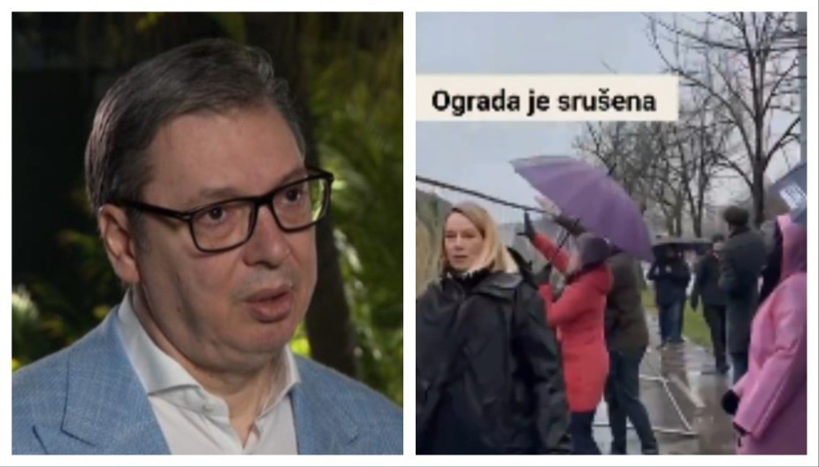 "SVE ŠTO HOĆETE DA NAPRAVITE, ONI HOĆE DA SRUŠE" Vučić o divljaštvu blokadera kod Ušća