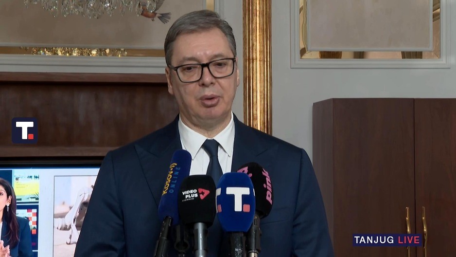VUČIĆ OTKRIO ŠTA MU JE PLENKOVIĆ REKAO O SAVEZU SA PRIŠTINOM I TIRANOM Predsednik se obraća uživo iz Indije