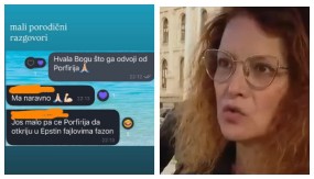 SRAMNI UDARI BLOKADERA NA SPC SE NASTAVLJAJU Glumica blokaderka piše da je patrijarh Pofirije u Epstin fajlovima!