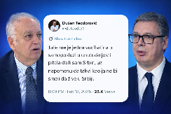 OBISTINILE SE VUČIĆEVE REČI Zakukao ideolog blokadera, na kraju će Vučić morati da ih brani od besnog naroda