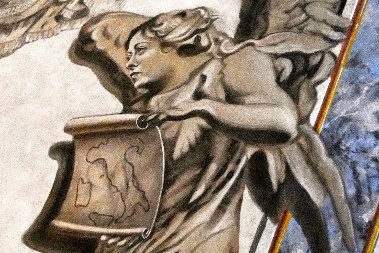 ANĐEO SA LIKOM ĐORĐE MELONI: Freska u rimskoj crkvi izazvala buru! (FOTO)