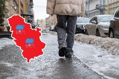 LEDENI DANI DO SREDE, + 15 U ČETVRTAK! Pogledajte nenormalni vremenski rolerkoster za ovu nedelju