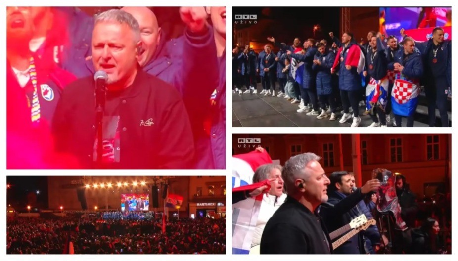 "ŠTO JE BILO OKO VUKOVARA...": Tompson u Zagrebu otpevao zabranjenu ratnohuškačku pesmu! USTAŠE U TRANSU