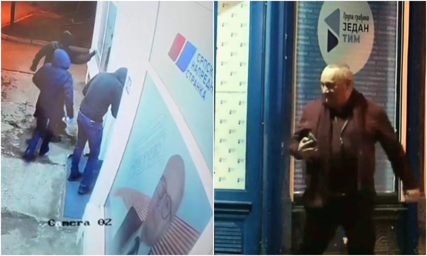 NAREĐEN NAPAD NA PROSTORIJE SNS? Kapuljaši u Lučanima, a Milivojević sastanči pod okriljem noći