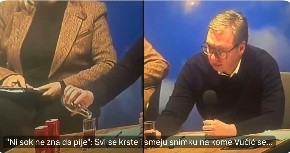 NARODE, ZAMISLITE S KAKVIM FAŠISTIMA IMAMO POSLA! S Nove poručuju: Vučiću, mi ti nismo odobrili da pomešaš koka-kolu sa vodom!