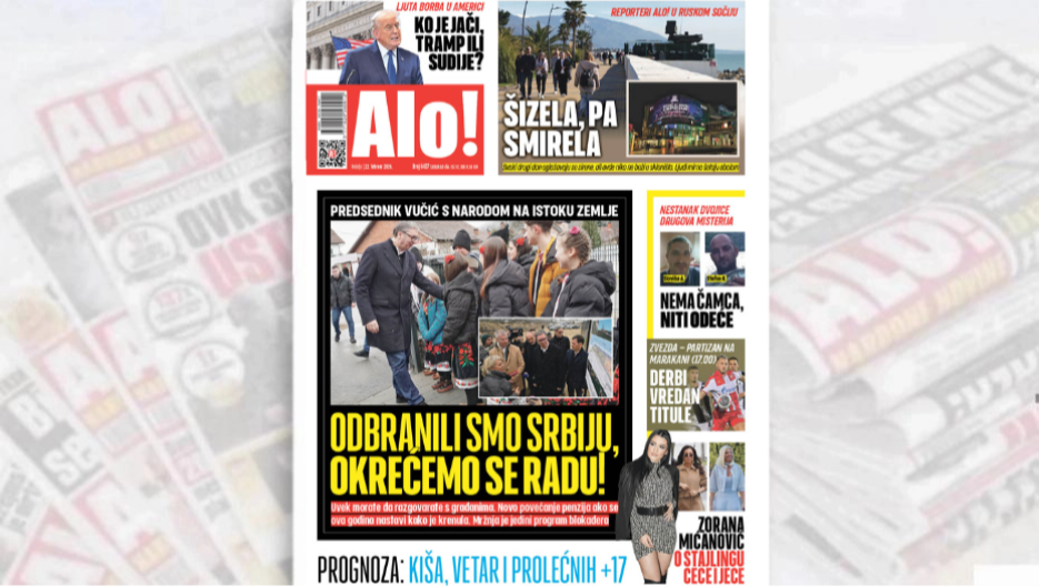 ODBRANILI SMO SRBIJU, OKREĆEMO SE RADU! Predsednik Vučić s narodom na istoku zemlje