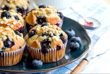 POSNI MAFINI SA BOROVNICAMA Uživajte u poslastici koja neće opteretiti stomak čim se probudite
