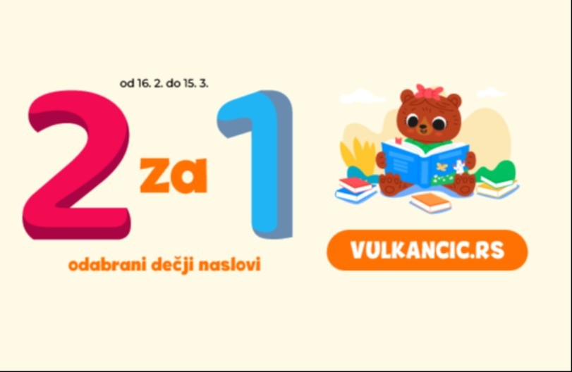 Dve knjige po ceni jedne: Više od 100 naslova za mališane