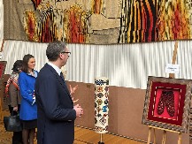 "NITI DRŽAVNOSTI" Predsednik Vučić prisustvuje otvaranju izložbe