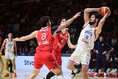 SRBIJA - TURSKA "Orlovi" u velikom zaostatku