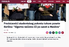 BLOKADERI IZAŠLI IZ ORMARA Sada javno priznaju kome idu da ljube skute: Sigurno nećemo ići u Moskvu
