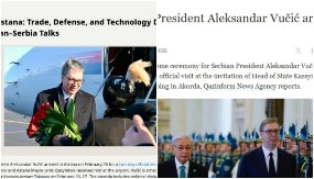 MEDIJI BRUJE O VUČIĆEVOJ POSETI Predsednik Srbije dočekan uz najveće počasti u Kazahstanu