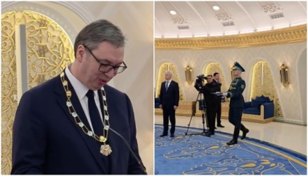 VUČIĆ ZAHVALIO NA ORDENU Zlatni orao nije samo privilegija, već i obaveza